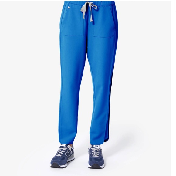 FIGS Royal Blue Presta Scrub Pant - Picture 2 of 4